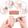 Funny Pimple Popping Stress Relief Toy Set Squeeze Out Blackheads in Nose to Relieve Stress Novelty Toys Gifts (B) view 2