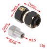 MEUS RACING TRX4M Brass Wheel Spacer 10mm(+6mm) Hex Extension Adapter for Redcat Ascent-18 TRX4M Defender Bronco K10 F150 1/18 RC Crawler Car Upgrades Parts view 2