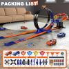 Race Track Sets, Two-Player Competitive Car Race Track Toys for Kids, 2 High Speed Race Cars, 360 Loop Track Car Toys for Boy Girls Christmas Birthday Gift (B Race Car Set) view 3
