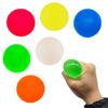 6Pcs Sugar Ball, 2.4" Slow Rise Squishy Stress Relief Balls Clear Malt Syrup Filled Moldable Relaxing Sensory Fidget Stress Toy Hand Exercise Balls Gift for Friends view 1
