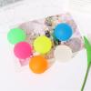 6Pcs Sugar Ball, 2.4" Slow Rise Squishy Stress Relief Balls Clear Malt Syrup Filled Moldable Relaxing Sensory Fidget Stress Toy Hand Exercise Balls Gift for Friends view 3