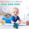 ATKSUNIEE 4 Pack Sensory Balls for Baby,Baby Balls Easy Grape Soft Textured Ball Set,Infant Squeeze Sensory Toys,Sensory Exploration Toys Gift for 6-12 Months view 4