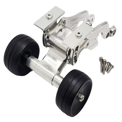 NHX RC Aluminum Adjustable Wheelie Bar Arrma 1/8 Kraton/Outcast Silver