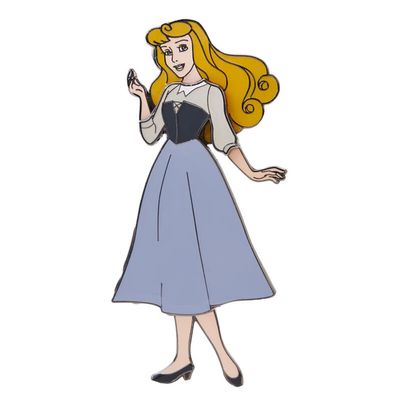 Loungefly Disney Princess Aurora Paper Doll - Magnetic Pin Set