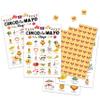 Chuxvon Fiesta Bingo Cards, Mexican Theme Game for 24 Players, Taco Party Bingo Game Cards, Friends Activities, Cinco De Mayo Party Favors Supplies Decorations(A05) view 1