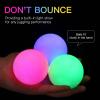 POITOI Juggling Balls Light Up Juggling Ball Glow in The Dark LED Juggling Balls USB Rechargeable 105g/3.9oz view 3