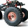 OGRC 1.0 RC Wheel Rims with Brass Rings Deep Dish Wheel Rims 1.0 Beadlock Wheels for 1/18 TRX4M 1/24 SCX24 C10 JLU Deadbolt Gladiator Bronco Crawler Car (Rose Gold) view 2