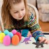 12 Dinosaur Eggs Toys, Surprise Pack with 12 Unique Dinosaur Figures,Goodie Bag Stuffers,Pinata fillers, Easter Eggs dongcoh,Carnival Prizes Treasure Box Christmas Stocking Stuffers Treasure Box view 4