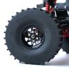 OGRC 1.0 RC Wheel Rims with Brass Rings Deep Dish Wheel Rims 1.0 Beadlock Wheels for 1/18 TRX4M 1/24 SCX24 C10 JLU Deadbolt Gladiator Bronco Crawler Car (Black) view 2