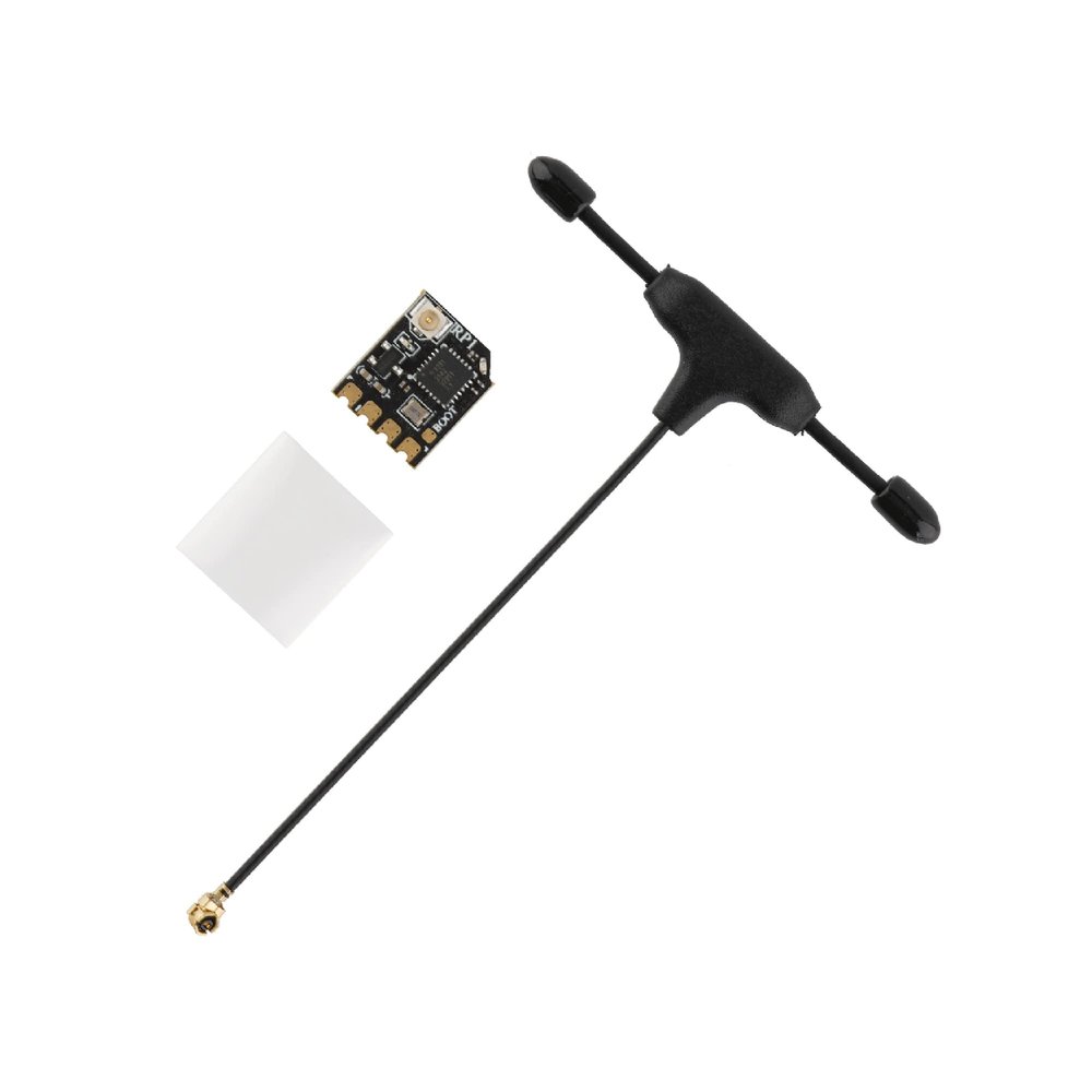 RM RP1 ELRS FPV Receiver - 2.4ghz ExpressLRS Nano Receiver Drone RX Module with 65mm UFL T Antenna for FPV Drone Tiny Whoop Fixed-Wing RC Plane by Speedybee