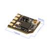 RM RP1 ELRS FPV Receiver - 2.4ghz ExpressLRS Nano Receiver Drone RX Module with 65mm UFL T Antenna for FPV Drone Tiny Whoop Fixed-Wing RC Plane by Speedybee view 2