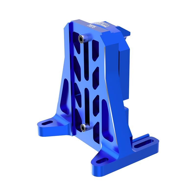 GPM Upgrades Aluminum 7075-T6 Motor Fixing Mount for 1/6 XRT 8S & 1/5 4WD X-Maxx 6S/8S Monster Truck Rc Cars (Blue)