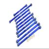 GPM Upgrades Aluminum 7075-T6 Front & Rear Chassis Links Parts Tree + Front Steering Link Rod for 1/18 UTB18 Capra 4WD Unlimited Trail BuggyAXI01002 Rc Cars (Blue) view 1