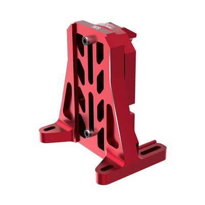 GPM Upgrades Aluminum 7075-T6 Motor Fixing Mount for 1/6 XRT 8S & 1/5 4WD X-Maxx 6S/8S Monster Truck Rc Cars (Red)