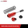 RCAWD 6X Alloy Front Rear Shock Oil Filled Type 80mm for 1/10 LAEGENDARY Upgrade Parts (Red) view 3
