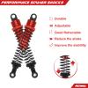 RCAWD 6X Alloy Front Rear Shock Oil Filled Type 80mm for 1/10 LAEGENDARY Upgrade Parts (Red) view 4