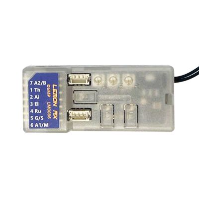 Buddy RC Compatible Spektrum Full-Range DSMP Telemetry Stabilizer DSMX DSM2 Compatible 7-CH Telemetry Stabilizer Voltage Probe Receiver 1PCS
