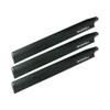 MICROHELI Carbon Fiber Triple Main Blades 185mm (for MH-I180001TBC Series) view 1