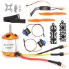 RC Helicopter Motor Kit, 2217 KV1250 Motor 8060 Propeller Steering Engine 40A ESC for RC Helicopter view 1