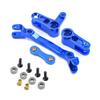 Aluminum Steering Assembly Bellcrank Set Upgrades Parts for 1/10 Arrma Granite 3S BLX,Senton 3S BLX/Big Rock/Typhon 3S BLX,Outcast/Kraton 4S (Navy Blue) view 3