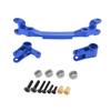 Aluminum Steering Assembly Bellcrank Set Upgrades Parts for 1/10 Arrma Granite 3S BLX,Senton 3S BLX/Big Rock/Typhon 3S BLX,Outcast/Kraton 4S (Navy Blue) view 4