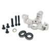 FLMLF CNC Metal Clutch Tripod Set Silver for 1/5 Hpi RV Km Baja 5B 5T 5SC Parts view 4