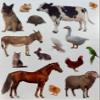 Zoo Animal Stickers for Arts and Crafts, Animal Jungle Stickers for Classroom Learning School - Safari Stickers for Party Favor (12 Sheets - 190 Pack) view 2