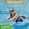 4 Pack Upgrated XL Water Pool Floats, 4-in-1 (Hammock, Saddle, Lounge Chair, Drifter) Multi-Purpose Water Pool Float, Non-Stick PVC Material view 3