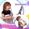 Treela Set of 4 Musical Instruments for Kids, Toy Clarinet Saxophone Trumpet and Horn Set for Beginners with over 10 Color Coded Keys, Christmas Educational Musical Gifts for Children Toddlers(Silver) view 4