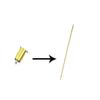 LRGKMCWTOB Appearing Metal Silver Magic Tricks Magic Wand Stretchable Extendable Trick Prop Metal High Elasticity Steel Silver Appearing Magic Accessories view 2