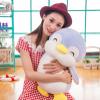 21.6 Inch Plush Penguin Stuffed Animal Hugging Pillow with Smile Face - Cuddly Penguin Plushie Toy for Kids and Lovers view 3