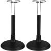 Toyvian 2pcs Doll Stands Display Holder Plastic Mini Doll Display Stand Support Figures Rack Bracket Support Bear Birthday Party Favor for Shop Home s & Accessories view 2