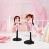 Toyvian 2pcs Doll Stands Display Holder Plastic Mini Doll Display Stand Support Figures Rack Bracket Support Bear Birthday Party Favor for Shop Home s & Accessories view 4
