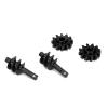 RCAWD #45 Steel Worm Gears 12T Brass Gears Set for Higher Speed for Axial SCX24 Wrangler Bronco Gladiator C10 Deadbolt Upgrade Parts view 4