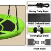 40" Saucer Tree Swing for Kids - 500Lb Weight Capacity, Waterproof Platform Swing Seat with Adjustable Ropes for Kids Playground Outdoor Activity Backyard Fun view 2