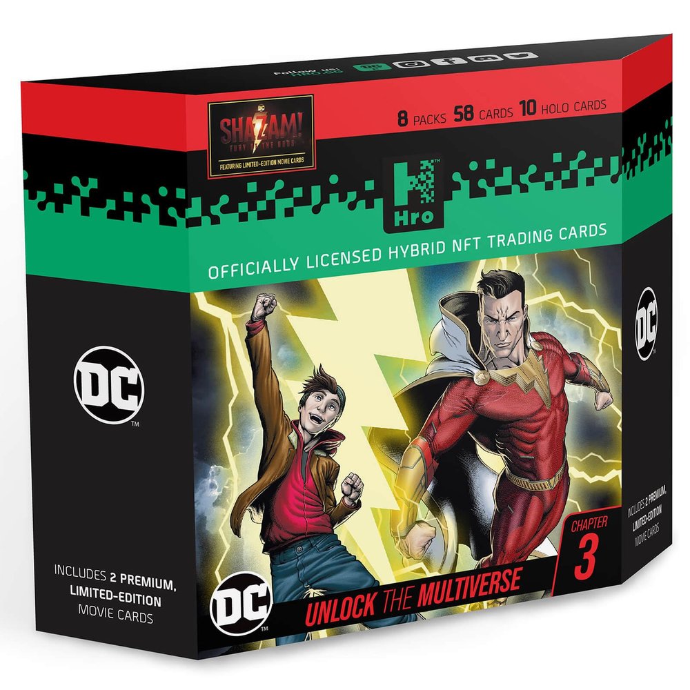 HRO DC Hybrid Trading Card: Chapter 3 8-Pack Premium Starter Box