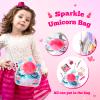 ULOVEME Kids Real Makeup Kit for Little Girls - Real, Non Toxic, Washable Make Up Toy - Umicorn Toys Gift for 3 4 5 6 7 8 9 10 12 Years Old Girls Birthday (Sparkle Umicorn) view 3