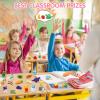 150 Pack Animal Erasers for Kids Puzzle Pencil Erasers 3D Mini Eraser Toys for Classroom Prizes Game Reward Easter Egg Fillers Goodie Bag Stocking Stuffers Treasure Box Party Favors for Kid Gifts view 2