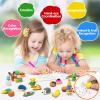 150 Pack Animal Erasers for Kids Puzzle Pencil Erasers 3D Mini Eraser Toys for Classroom Prizes Game Reward Easter Egg Fillers Goodie Bag Stocking Stuffers Treasure Box Party Favors for Kid Gifts view 3