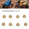 Yosoo RC Wheel Lock Nut, Tight Fit Long Life Span Wear 8Pcs Fine Workmanship RC Nut Kit for SCX24 (5mm) view 3