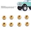 Yosoo RC Wheel Lock Nut, Tight Fit Long Life Span Wear 8Pcs Fine Workmanship RC Nut Kit for SCX24 (5mm) view 4