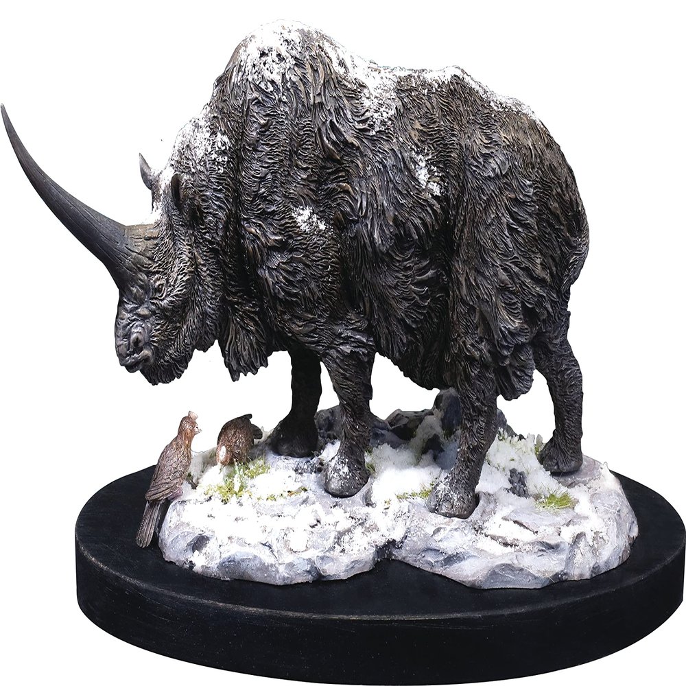 Wonders of The Wild: Elasmotherium Rhino (Winter Ver.) Statue