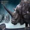 Wonders of The Wild: Elasmotherium Rhino (Winter Ver.) Statue view 3