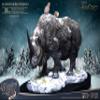 Wonders of The Wild: Elasmotherium Rhino (Winter Ver.) Statue view 4