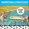BigMouth Inc Inflatable Basketball Pong Raft, Built in Drink Holders, Fun Floating Pool Party Game view 2
