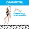 BigMouth x Squishmallows Inflatable Pool Noodle for Swimming, Fun Summer Water Toys for Kids - Squishmallow Characters view 4