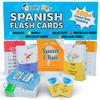 500+ Spanish Vocabulary Flash Cards for Adults & Kids Ages 15+ - Verb Conjugation, Nouns, Adjectives & Phrases to Learn Spanish for Adult Beginners Flashcards view 1