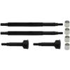 Hot Racing STRXM39W05 +5mm Hardened Steel Drive Stub Axles TRX4-M view 1