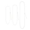 Bead Landing Silver Plated Cable Necklace Set 3pc view 2