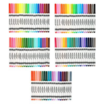 Creatology 100 Count Color Round Tip Washable Marker Set - Art Kit for Drawing, Coloring, Arts & Crafts - 1 Pack